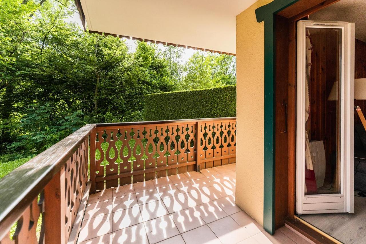 Encantador apartamento con balcones a 5min del telecabina Bettex Villa Saint-Gervais-les-Bains Exterior foto