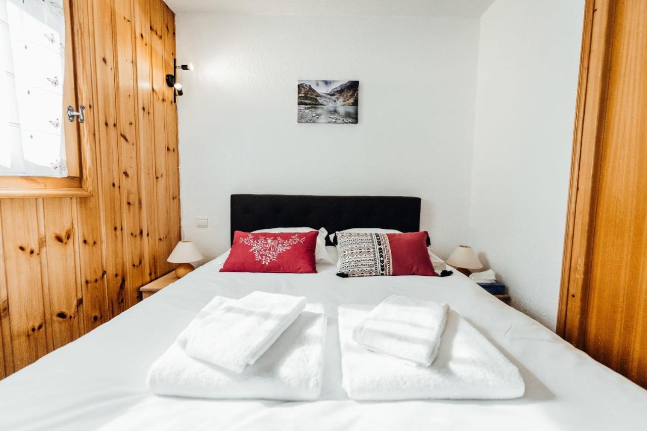 Encantador apartamento con balcones a 5min del telecabina Bettex Villa Saint-Gervais-les-Bains Exterior foto