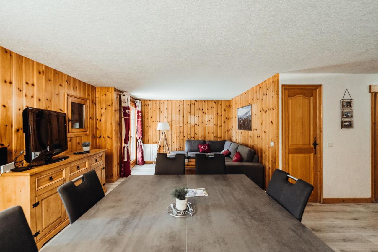 Encantador apartamento con balcones a 5min del telecabina Bettex Villa Saint-Gervais-les-Bains Exterior foto
